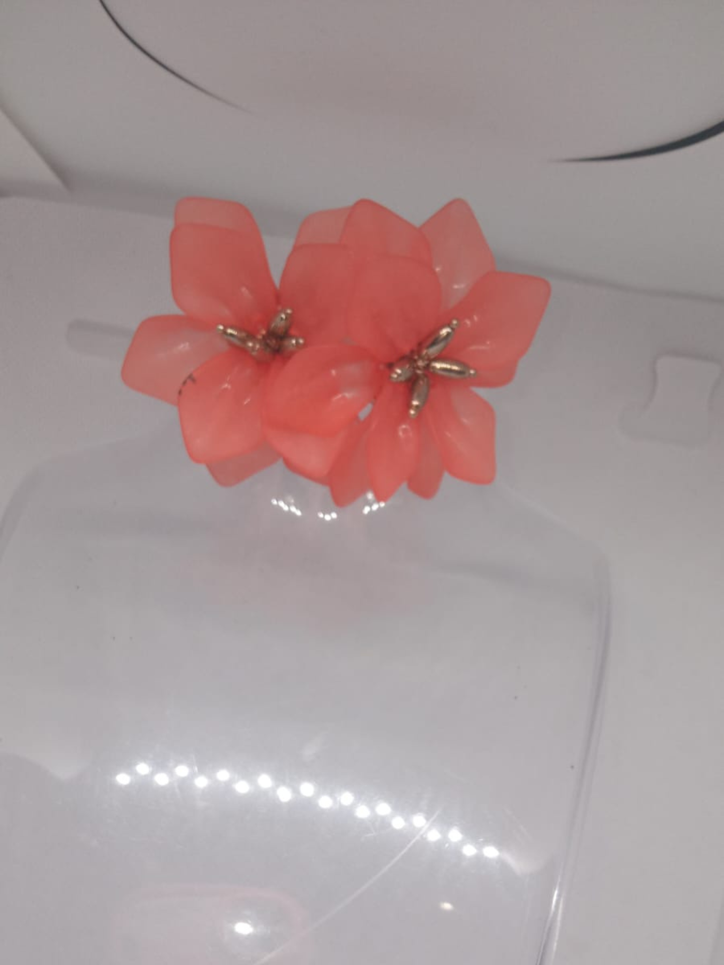 Boucle d'oreille fleur