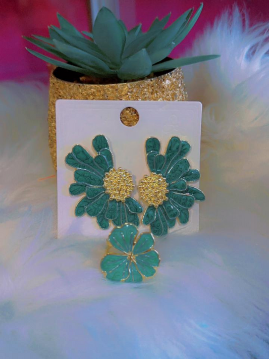 Boucle d'oreille et bague